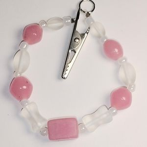 Alligator clip bracelet